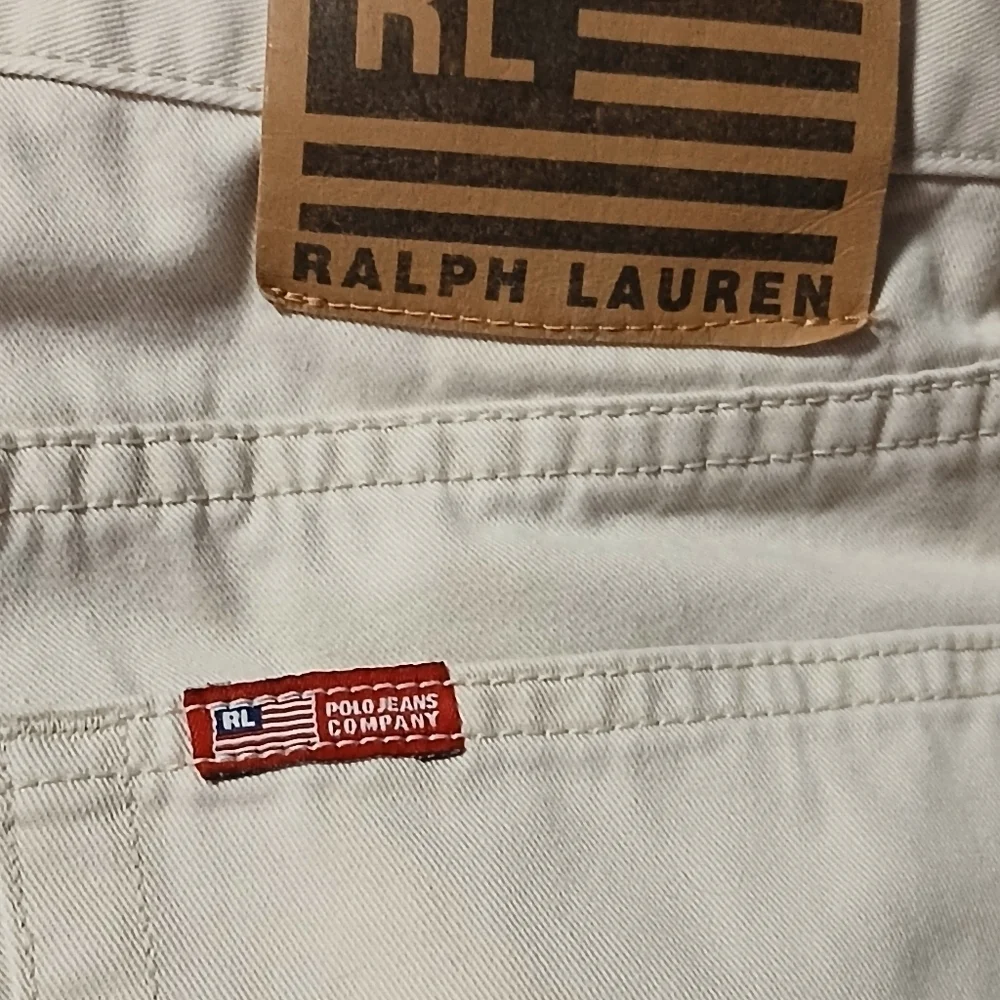 Ralph Lauren polo jean  company ladies off white jeans. Size 6 - Picture 10 of 12